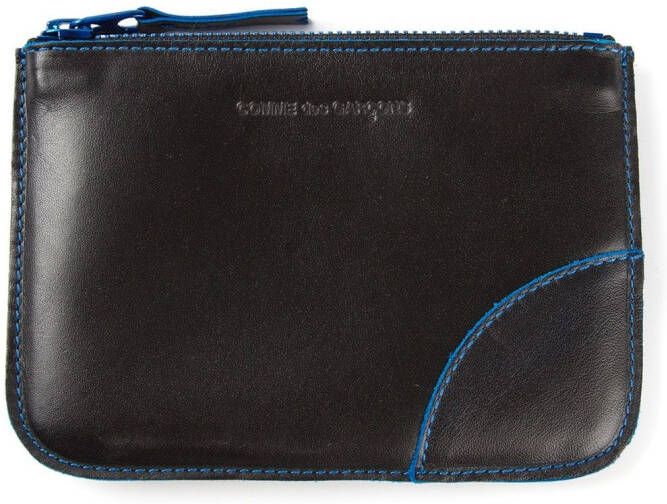 Comme Des Garçons Wallet 'Marvellous Zip' purse Blauw