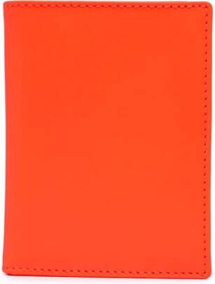 Comme Des Garçons Wallet Pasjeshouder met colourblocking Oranje