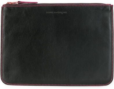Comme Des Garçons Wallet Leren portemonnee Zwart