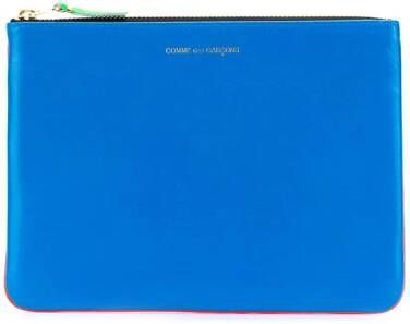 Comme Des Garçons Wallet Portemonnee met logo Zwart