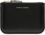 Comme Des Garçons Wallet Portemonnee met logo Zwart - Thumbnail 1
