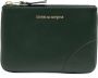 Comme Des Garçons Wallet Portemonnee met logoprint Groen - Thumbnail 1