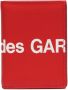 Comme Des Garçons Wallet Portemonnee met logoprint Rood - Thumbnail 1