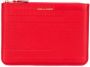 Comme Des Garçons Wallet Portemonnee met patroon Rood - Thumbnail 1