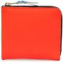 Comme Des Garçons Wallet Portemonnee met rits Oranje - Thumbnail 1