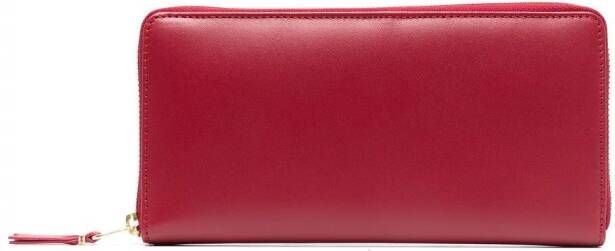 Comme Des Garçons Wallet Portemonnee met rits Rood