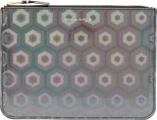 Comme Des Garçons Wallet Portemonnee met rits Zwart