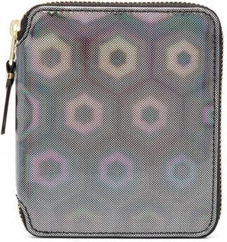 Comme Des Garçons Wallet Portemonnee met rits Zwart