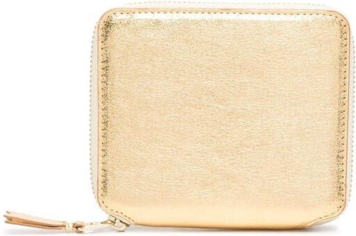 Comme Des Garçons Wallet Portemonnee met ritssluiting Goud