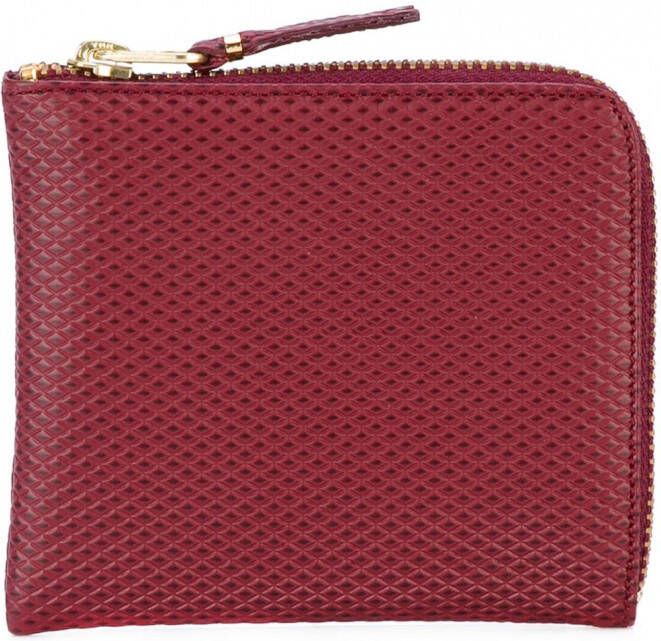 Comme Des Garçons Wallet portemonnee met ritssluiting Roze