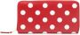Comme Des Garçons Wallet Portemonnee met stippen Rood - Thumbnail 1