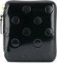 Comme Des Garçons Wallet puntdetail portemonnee met ritssluiting Zwart - Thumbnail 1