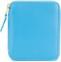 Comme Des Garçons Wallet portemonnee met rits Blauw - Thumbnail 1
