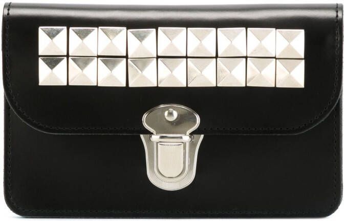 Comme Des Garçons Wallet 'Studs' wallet Zwart