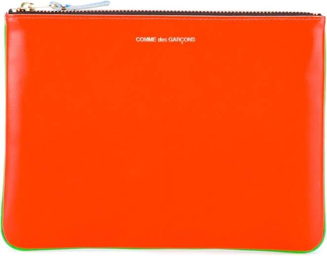 Comme Des Garçons Wallet Super Fluo classic wallet Oranje