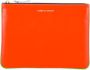 Comme Des Garçons Wallet Super Fluo classic wallet Oranje - Thumbnail 1