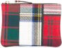 Comme Des Garçons Wallet tartan etui Rood - Thumbnail 1