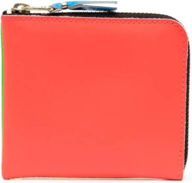 Comme Des Garçons Wallet Leren portemonnee Groen