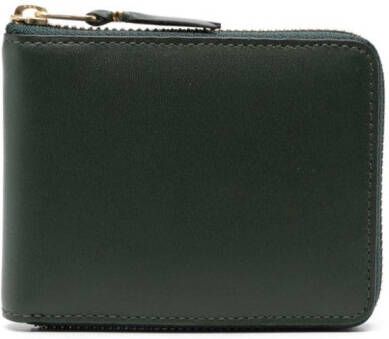 Comme Des Garçons Wallet Leren portemonnee Groen