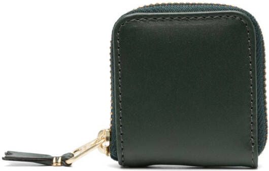 Comme Des Garçons Wallet Leren portemonnee Groen