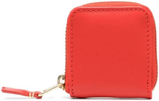 Comme Des Garçons Wallet Leren portemonnee Oranje
