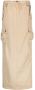 Coperni Denim maxi-rok Beige - Thumbnail 1