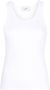 Coperni Tanktop met U-hals Wit - Thumbnail 1