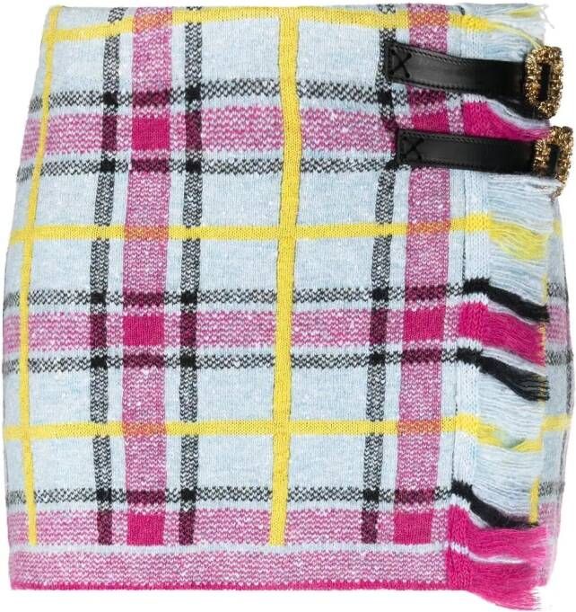 CORMIO Tweed mini-rok Blauw