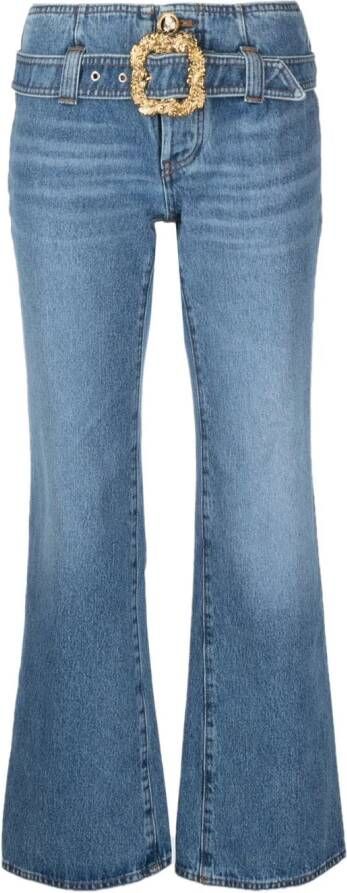 CORMIO Cropped jeans Blauw