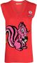CORMIO Spencer met print Rood - Thumbnail 1