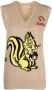 CORMIO Vest met print Beige - Thumbnail 1