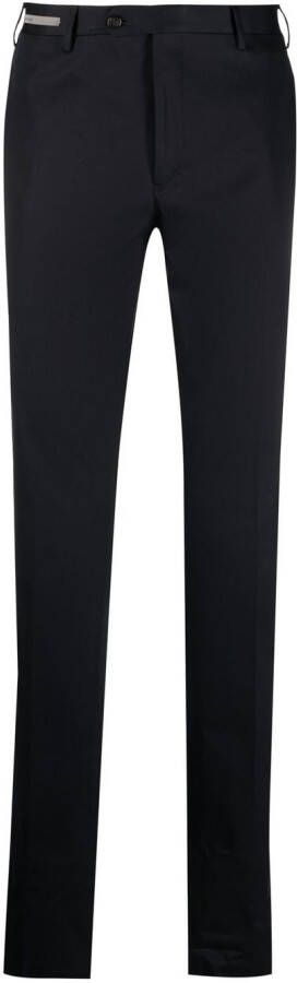 Corneliani Broek met toelopende pijpen Blauw