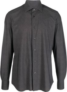 Corneliani Button-down overhemd Grijs