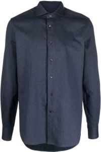Corneliani Button-up overhemd Blauw