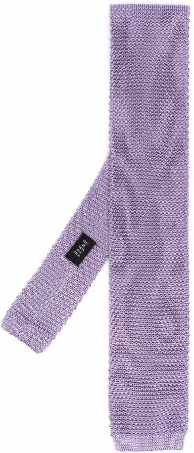 Corneliani Gebreide sjaal Paars