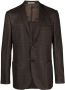Corneliani Geruite blazer Bruin - Thumbnail 1