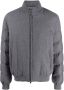 Corneliani Gewatteerd bomberjack Grijs - Thumbnail 1