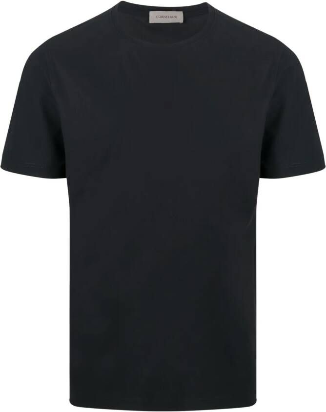 Corneliani Gebreid T-shirt Zwart