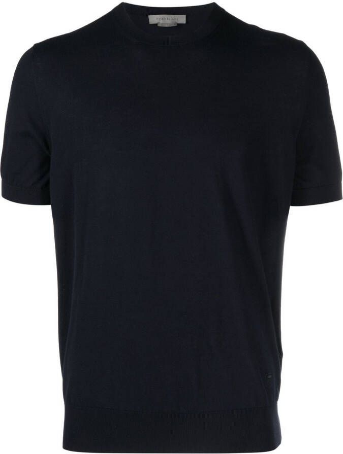Corneliani Katoenen sweater Blauw