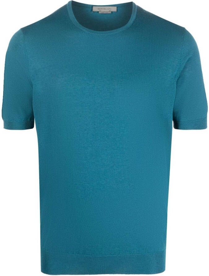 Corneliani Katoenen T-shirt Blauw