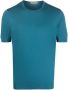Corneliani Katoenen T-shirt Blauw - Thumbnail 1