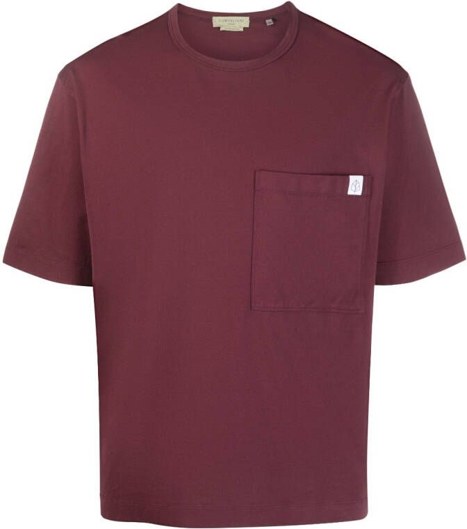 Corneliani Katoenen T-shirt Rood