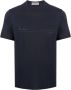 Corneliani Jersey T-shirt Blauw - Thumbnail 1