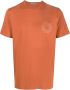 Corneliani T-shirt met logoprint Oranje - Thumbnail 1