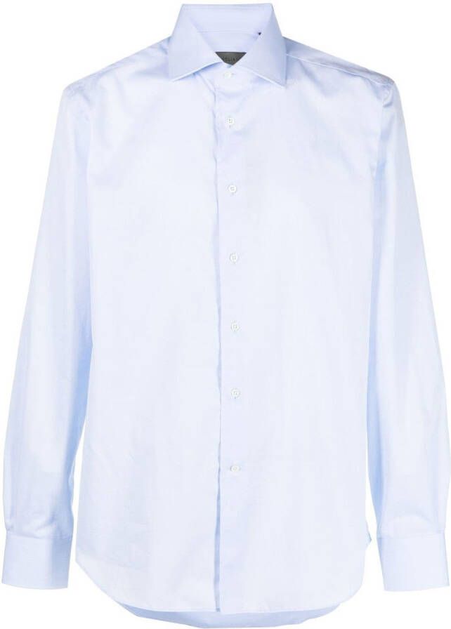 Corneliani Overhemd met gespreide kraag Blauw