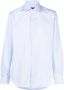 Corneliani Overhemd met gespreide kraag Blauw - Thumbnail 1