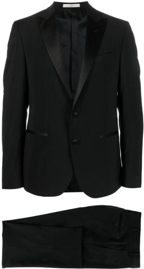 Corneliani Blazer met puntige revers Zwart