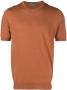 Corneliani T-shirt met ronde hals Bruin - Thumbnail 1