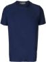 Corneliani T-shirt met ronde hals Blauw - Thumbnail 1
