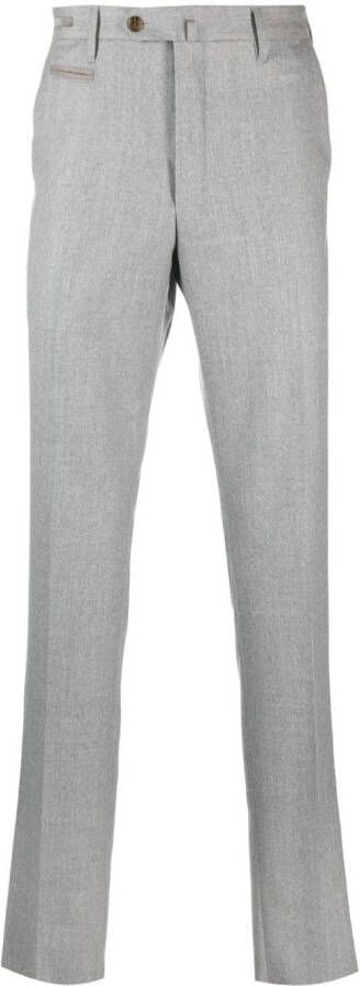 Corneliani Slim-fit broek Grijs